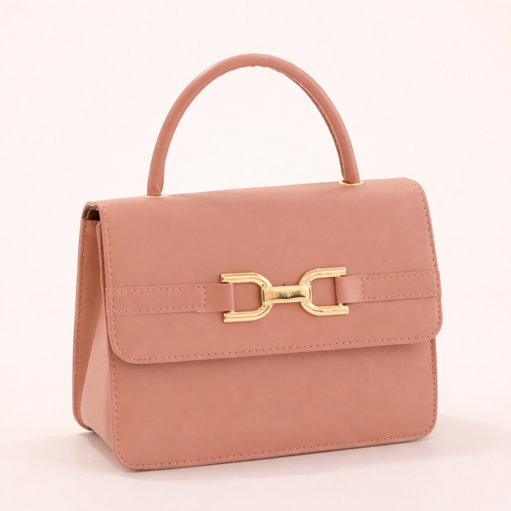 Elegant Rosewood Quilted Sidebag